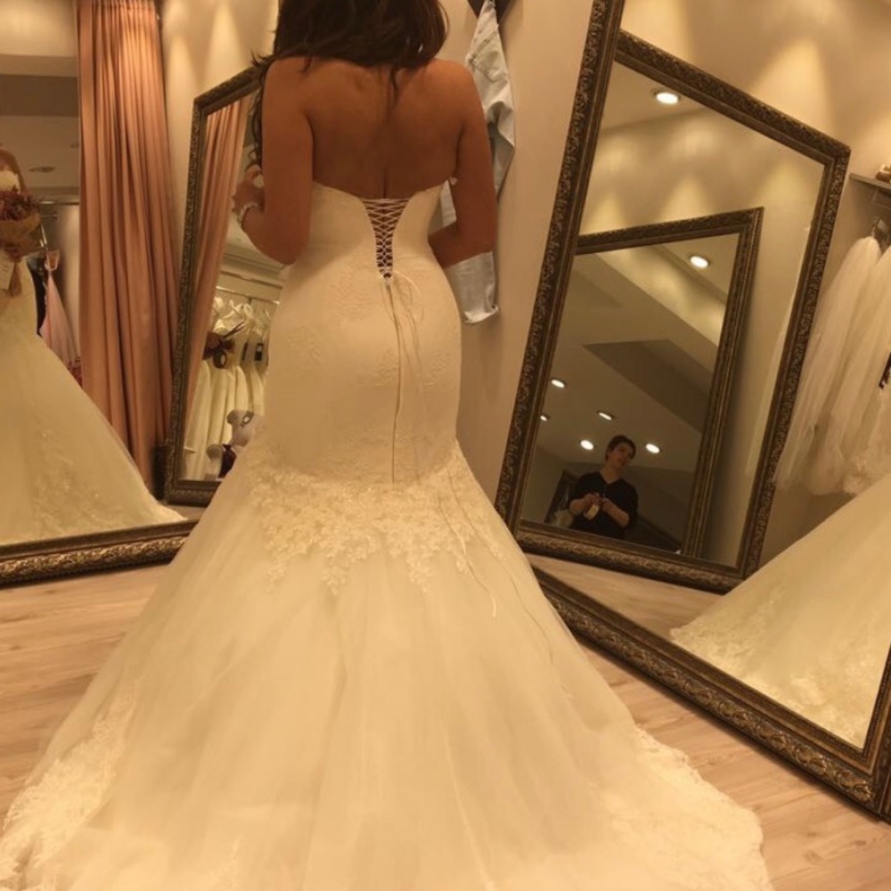 Eu design Handmade Wedding Dress size 38 EU